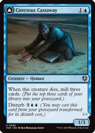 Covetous Castaway (INR-058) - Innistrad Remastered [Uncommon]