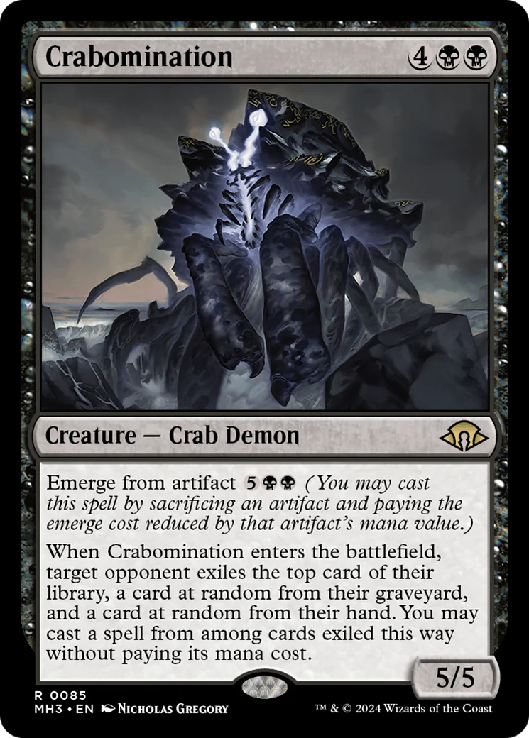 Crabomination (MH3-085) - Modern Horizons 3 [Rare]