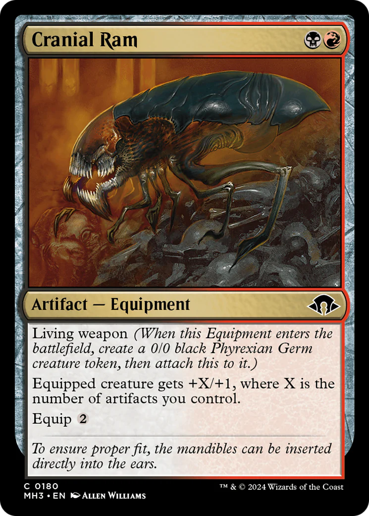 Cranial Ram (MH3-180) - Modern Horizons 3 Foil [Common]