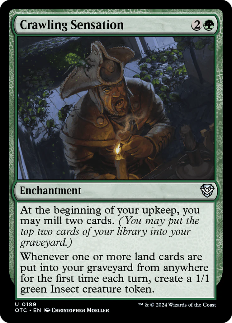 Crawling Sensation (OTC-189) - Outlaws of Thunder Junction Commander [Uncommon]