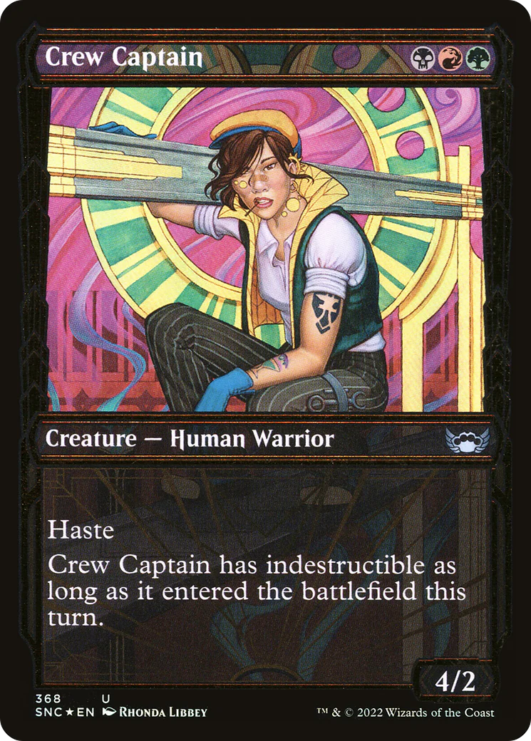 Crew Captain (SNC-368) - Streets of New Capenna: (Showcase) Foil [Uncommon]