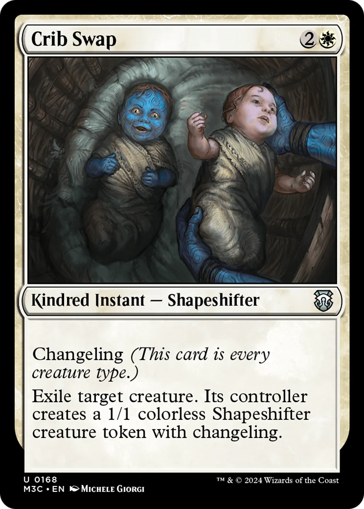 Crib Swap (M3C-168) - Modern Horizons 3 Commander Foil [Uncommon]