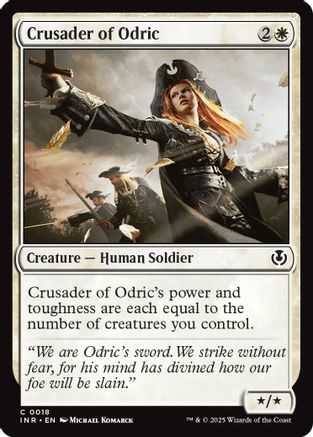Crusader of Odric (INR-018) - Innistrad Remastered [Common]