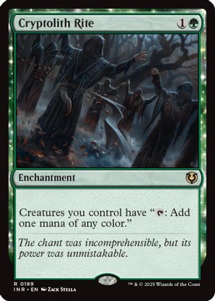 Cryptolith Rite (INR-189) - Innistrad Remastered Foil [Rare]