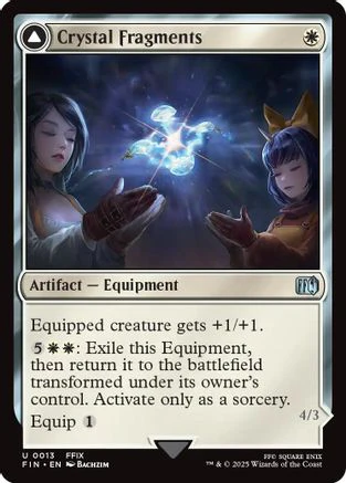 Crystal Fragments (FIN-013) - FINAL FANTASY [Uncommon]