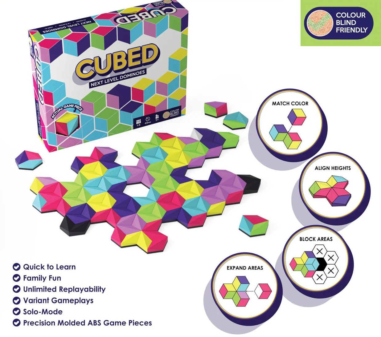 Cubed: Next Level Dominoes (Family Edition) - Image 2