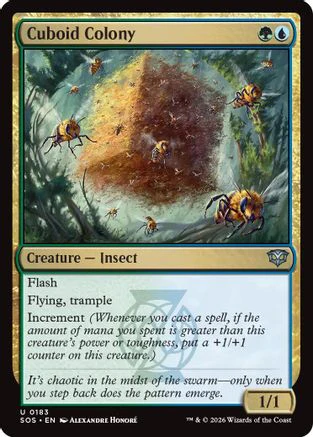 Cuboid Colony (SOS-183) - Secrets of Strixhaven [Uncommon]