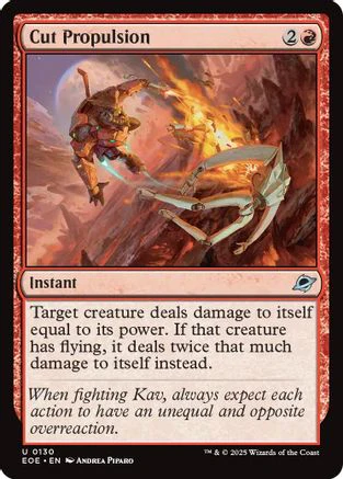 Cut Propulsion (EOE-130) - Edge of Eternities [Uncommon]