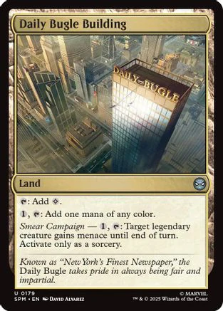 Daily Bugle Building (SPM-179) - Marvel's Spider-Man [Uncommon]