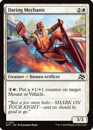 Daring Mechanic (DFT-011) - Aetherdrift [Common]