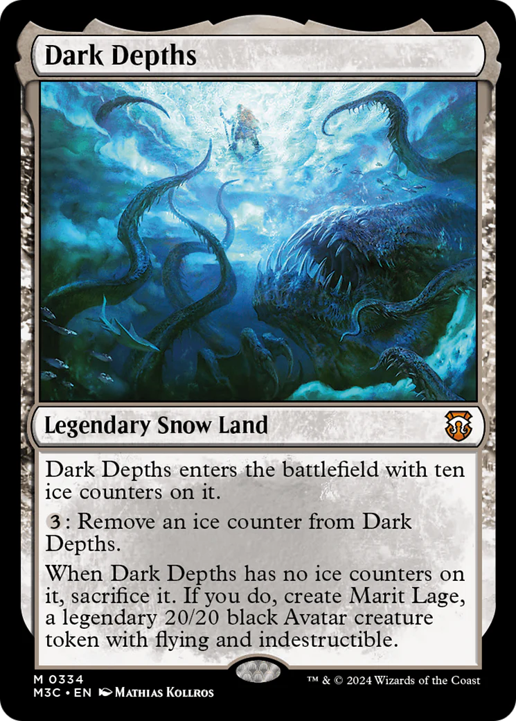 Dark Depths (M3C-334) - Modern Horizons 3 Commander Foil [Mythic]