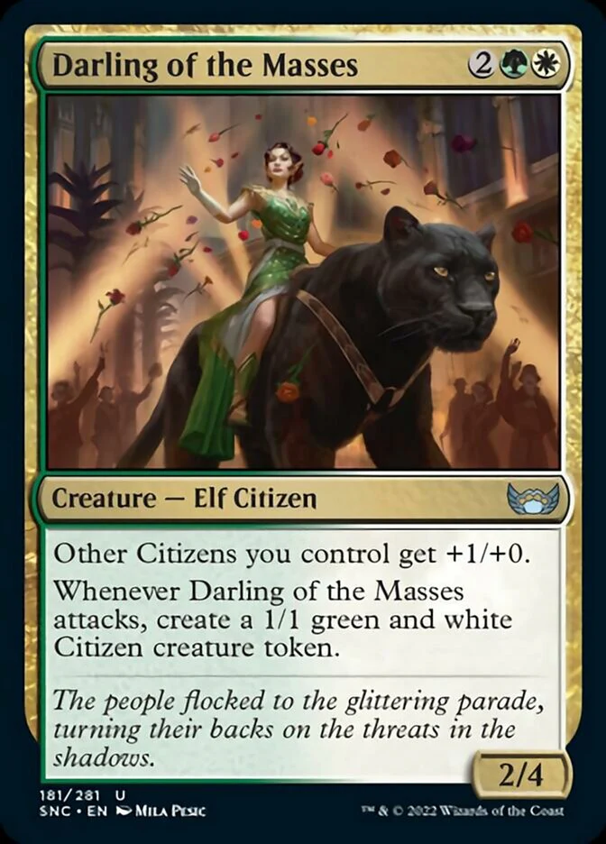 Darling of the Masses (SNC-181) - Streets of New Capenna [Uncommon]