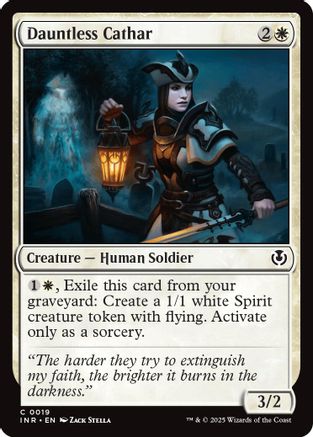 Dauntless Cathar (INR-019) - Innistrad Remastered [Common]