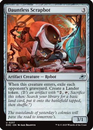 Dauntless Scrapbot (EOE-237) - Edge of Eternities Foil [Uncommon]