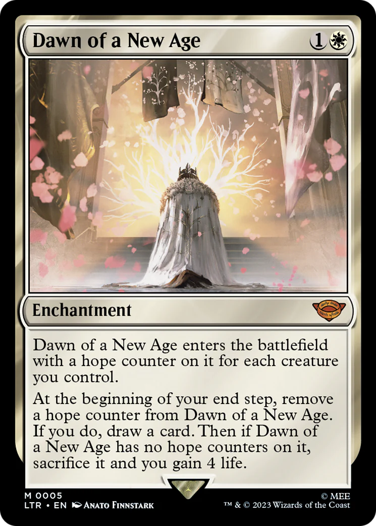 Dawn of a New Age (LTR-005) - The Lord of the Rings: Tales of Middle-earth [Mythic]