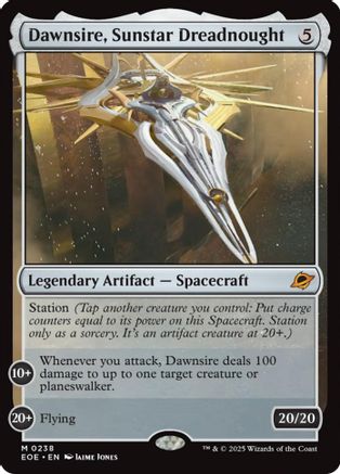 Dawnsire, Sunstar Dreadnought (EOE-238) - Edge of Eternities [Mythic]