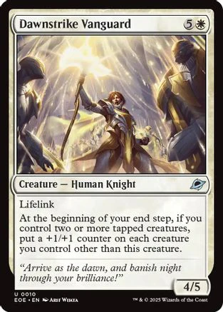Dawnstrike Vanguard (EOE-010) - Edge of Eternities [Uncommon]