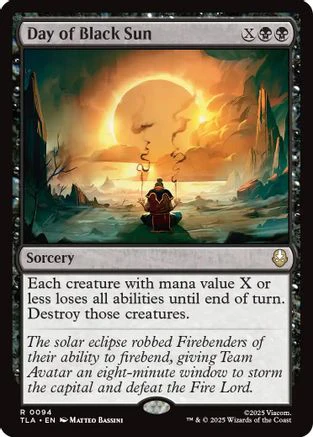 Day of Black Sun (TLA-094) - Avatar: The Last Airbender Foil [Rare]