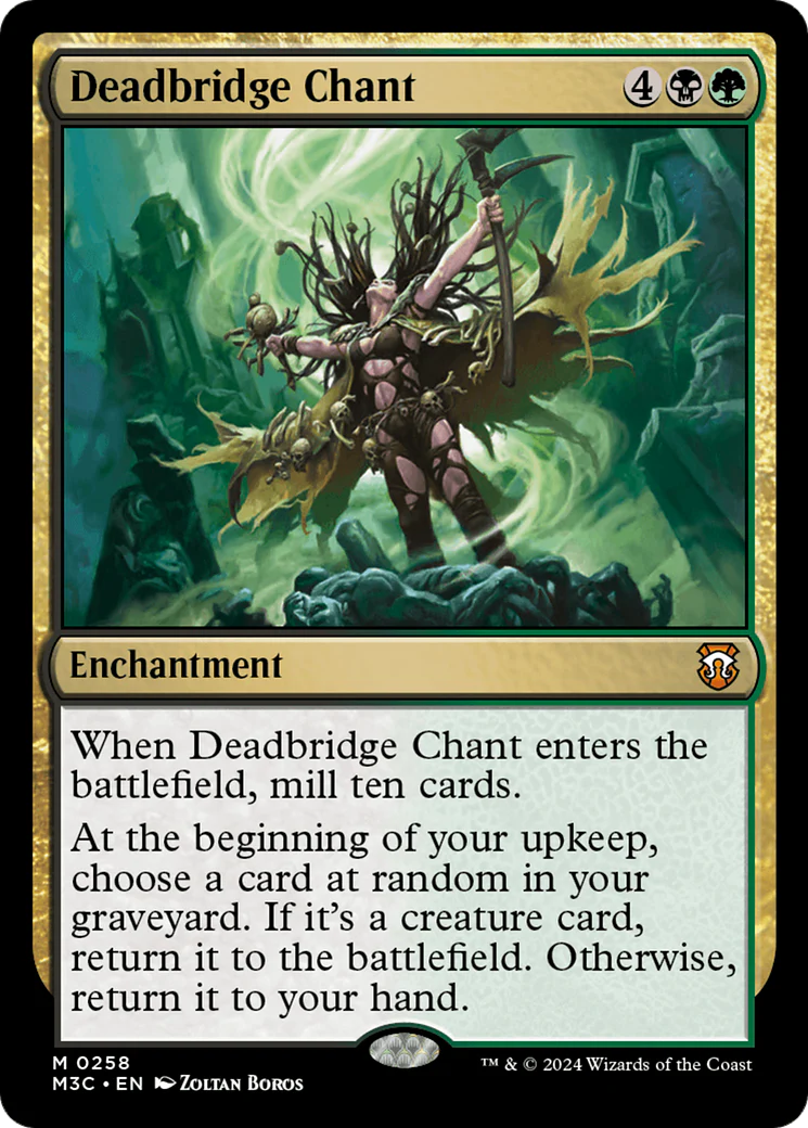 Deadbridge Chant (M3C-258) - Modern Horizons 3 Commander Foil [Mythic]