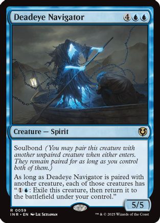 Deadeye Navigator (INR-059) - Innistrad Remastered [Rare]