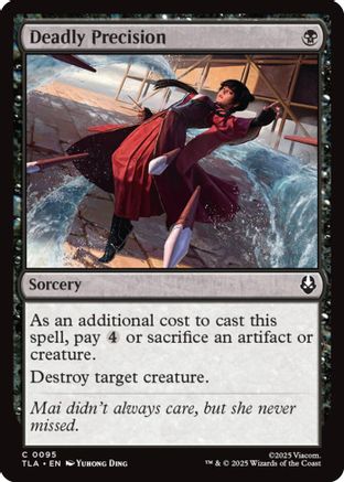 Deadly Precision (TLA-095) - Avatar: The Last Airbender Foil [Common]