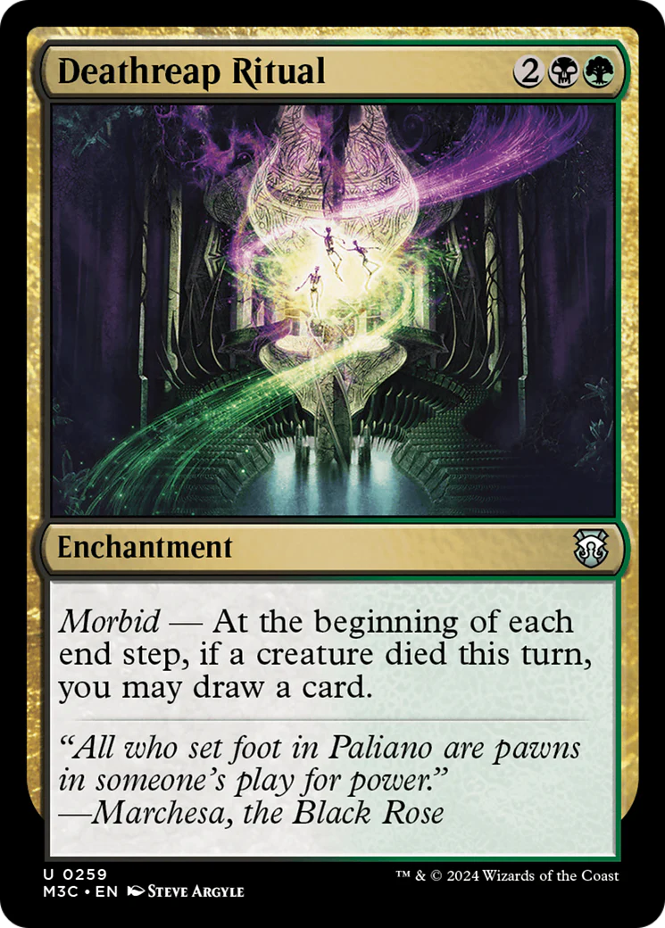 Deathreap Ritual (M3C-259) - Modern Horizons 3 Commander Foil [Uncommon]
