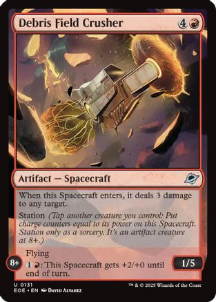 Debris Field Crusher (EOE-131) - Edge of Eternities Foil [Uncommon]