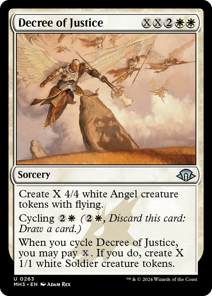 Decree of Justice (MH3-263) - Modern Horizons 3 [Uncommon]