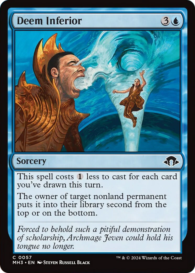 Deem Inferior (MH3-057) - Modern Horizons 3 [Common]