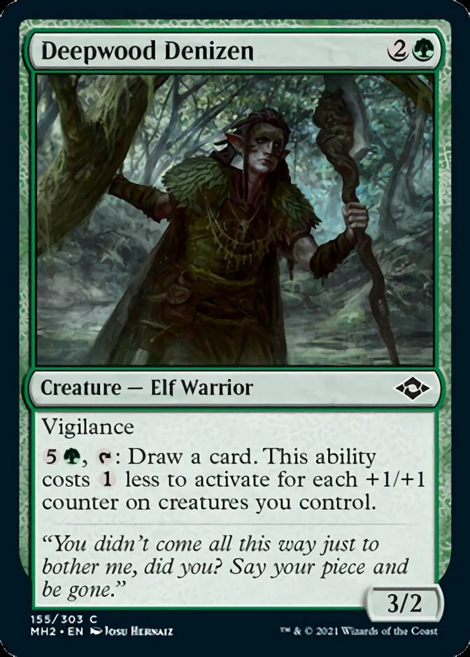Deepwood Denizen (MH2-155) - Modern Horizons 2 [Common]