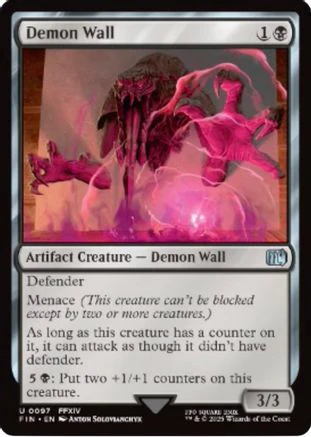 Demon Wall (FIN-097) - FINAL FANTASY [Uncommon]