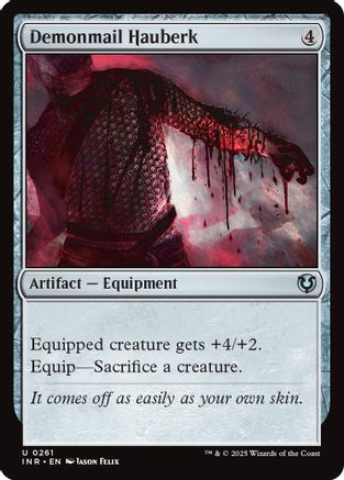 Demonmail Hauberk (INR-261) - Innistrad Remastered [Uncommon]