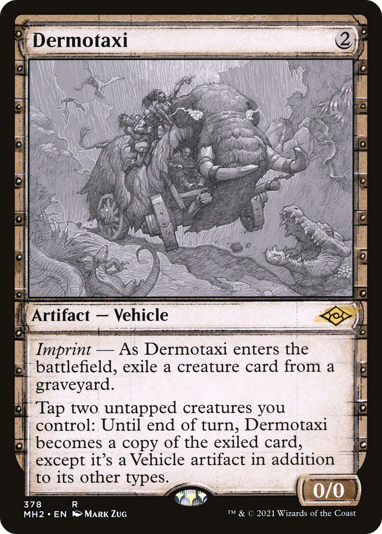 Dermotaxi (MH2-378) - Modern Horizons 2: (Showcase) Foil [Rare]