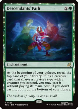Descendants' Path (TLE-167) - Avatar: The Last Airbender: Eternal-Legal [Rare]