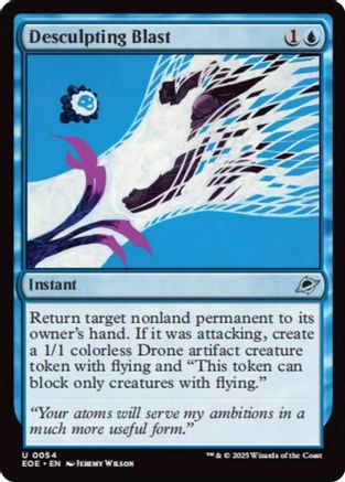 Desculpting Blast (EOE-054) - Edge of Eternities Foil [Uncommon]