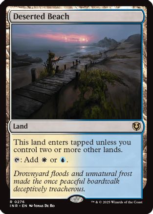 Deserted Beach (INR-276) - Innistrad Remastered Foil [Rare]