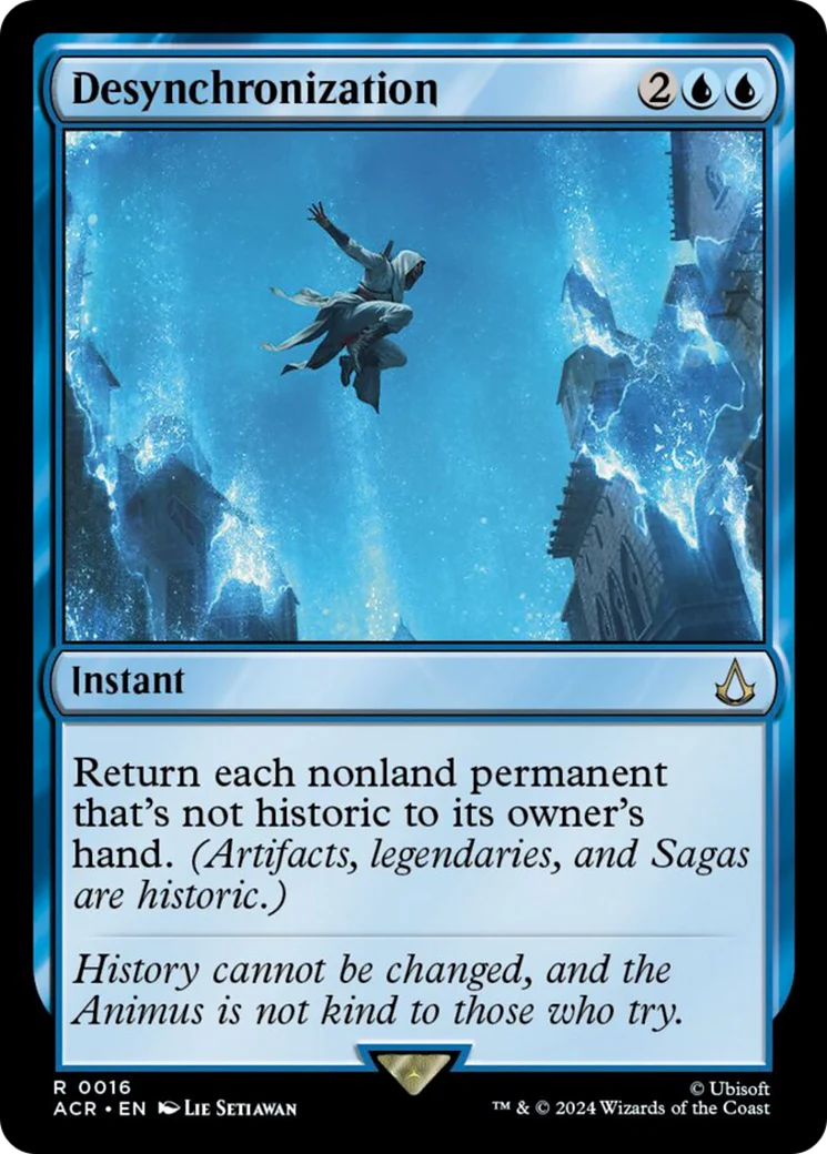 Desynchronization (ACR-016) - Assassin's Creed Foil [Rare]