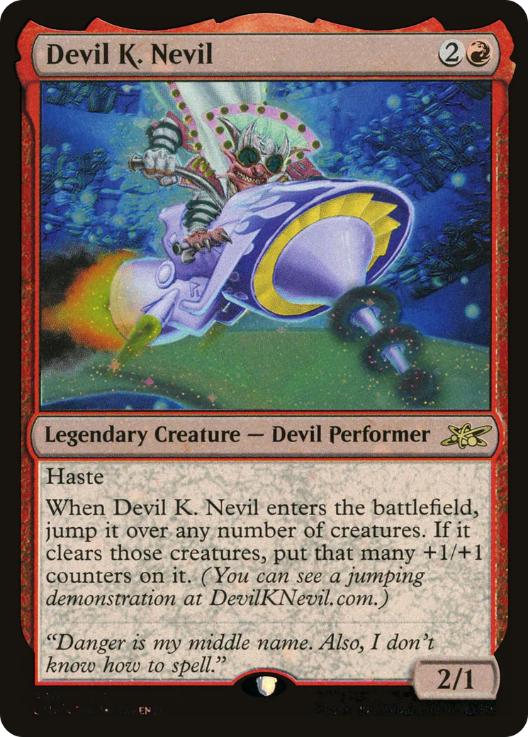 Devil K. Nevil (UNF-390) - Unfinity Galaxy Foil [Rare]