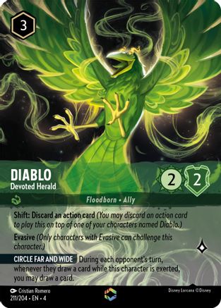 Diablo - Devoted Herald (Enchanted) (211/204) - Ursulas Return  [Enchanted]