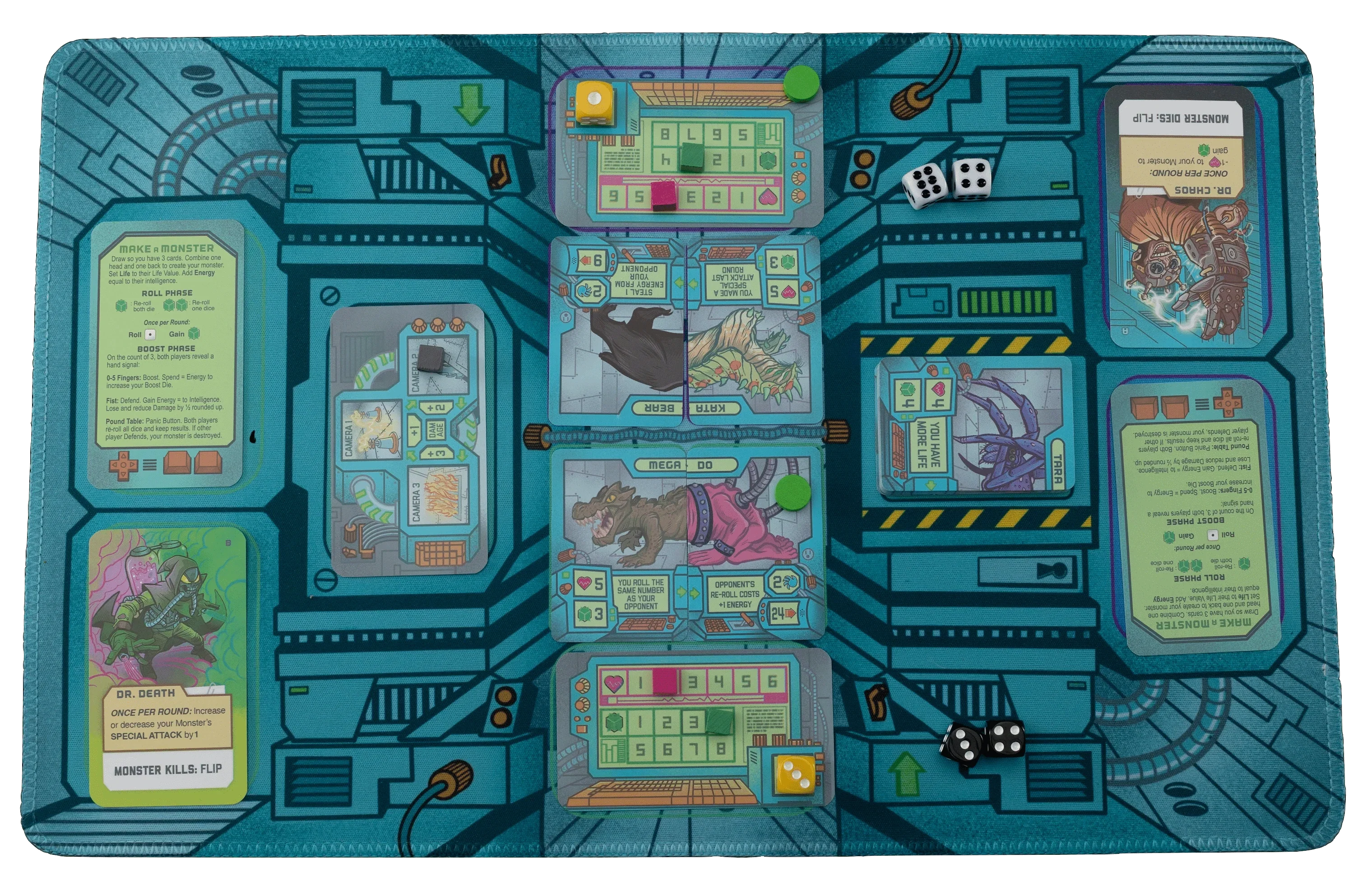 Dice Clash // Mint-Tin Monster Mash-Up Battle Playmat