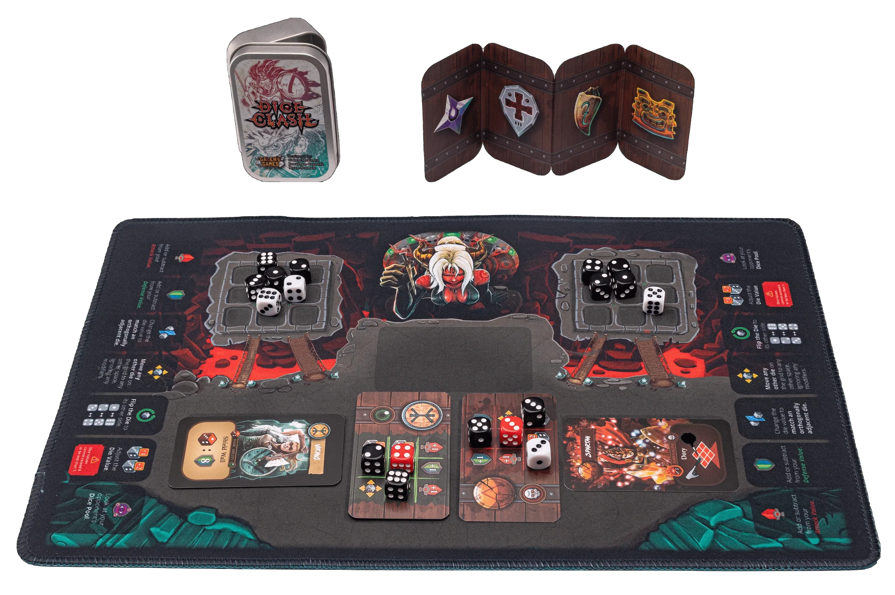 Dice Clash // Mint-Tin Monster Mash-Up Battle Playmat - Image 2