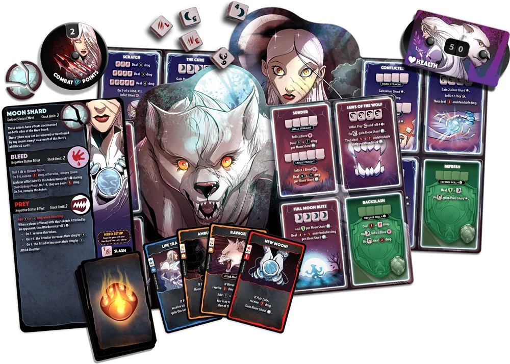 Dice Throne: Pale Lady *PRE-ORDER* - Image 2