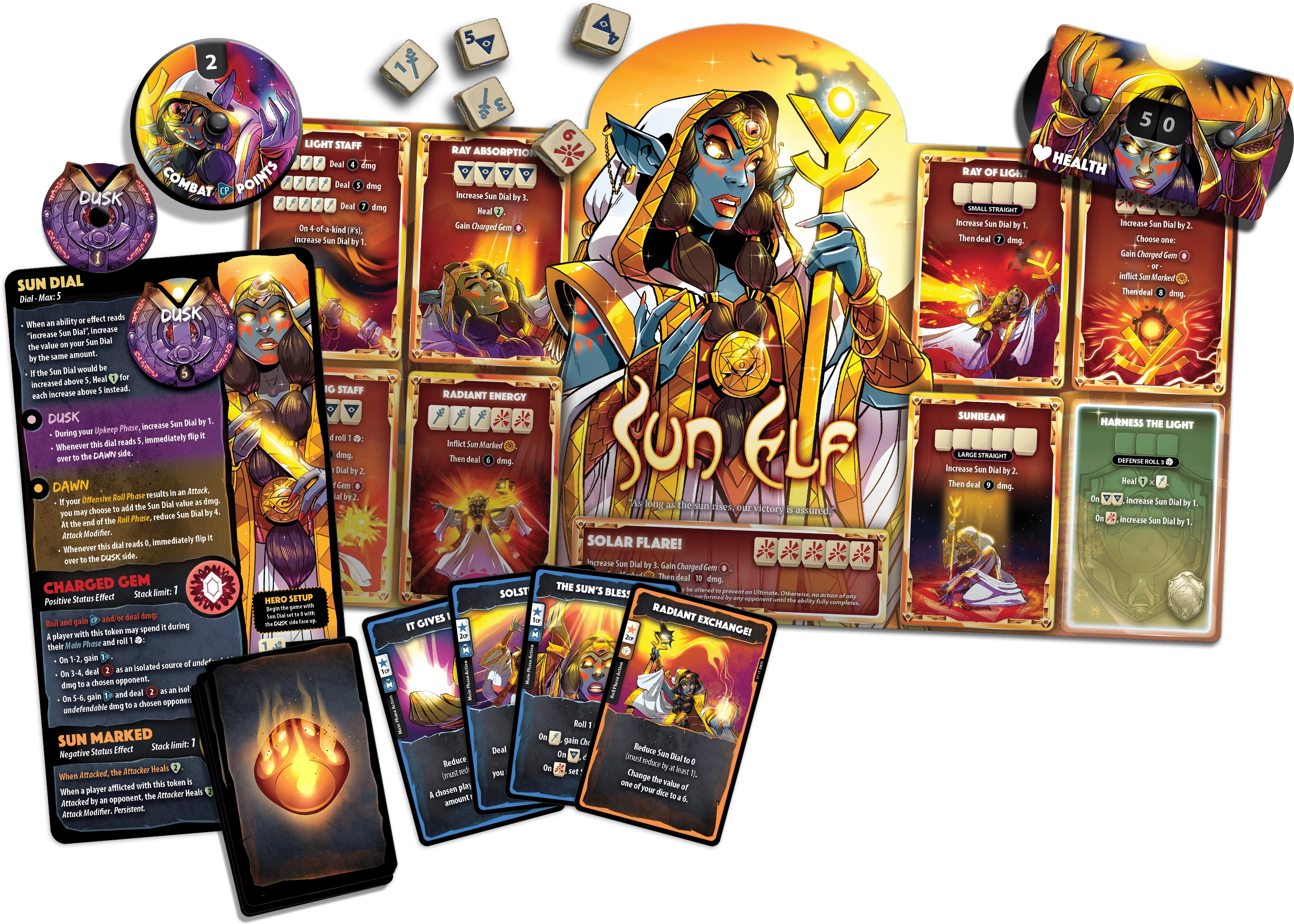 Dice Throne: Sun Elf *PRE-ORDER* - Image 2