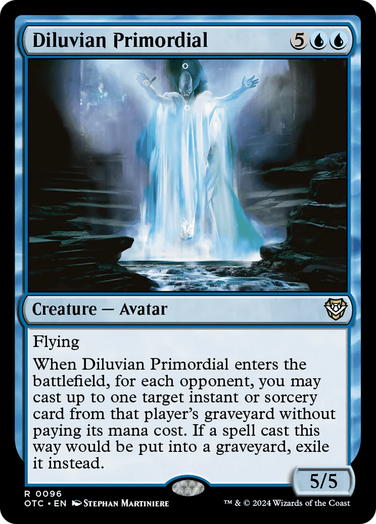 Diluvian Primordial (OTC-096) - Outlaws of Thunder Junction Commander [Rare]