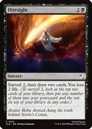 Diresight (TLE-162) - Avatar: The Last Airbender: Eternal-Legal Foil [Common]