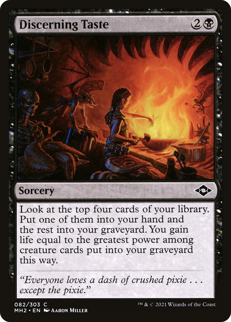 Discerning Taste (MH2-082) - Modern Horizons 2 Foil [Common]