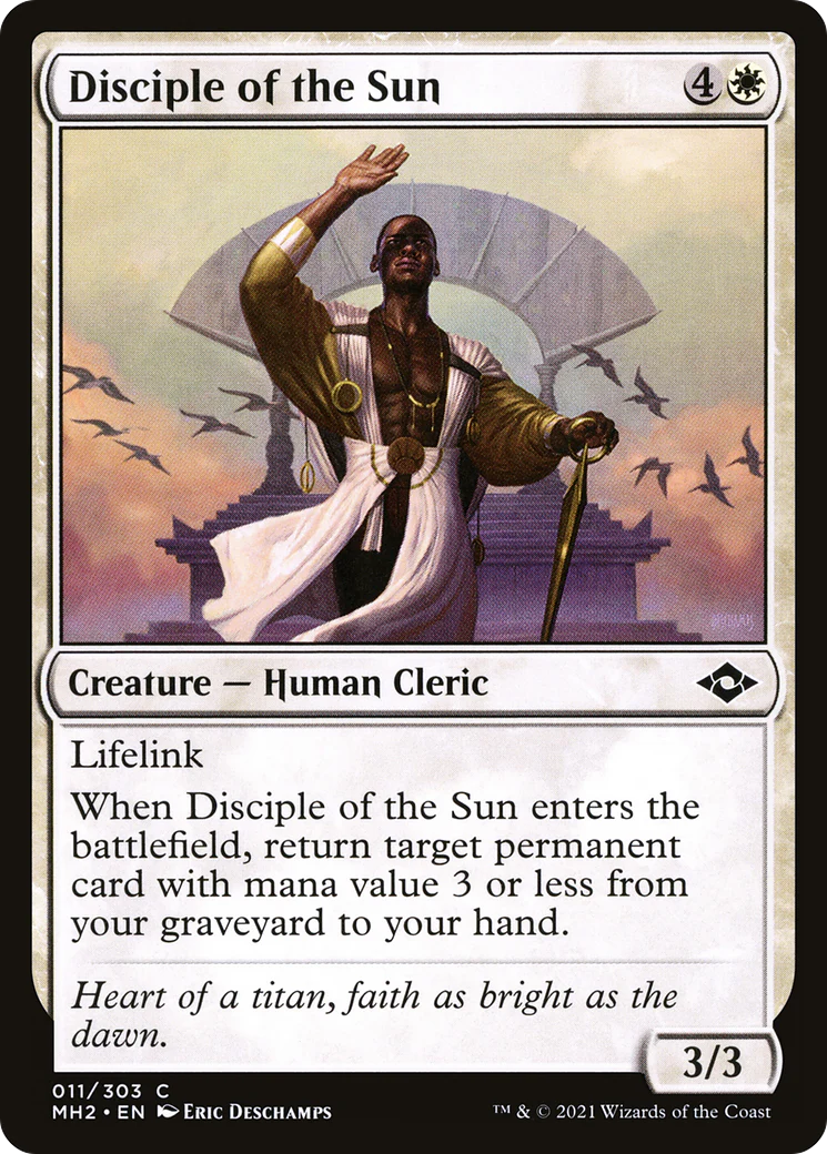 Disciple of the Sun (MH2-011) - Modern Horizons 2 [Common]