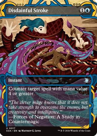 Disdainful Stroke (SOA-017) - Secrets of Strixhaven: Mystical Archive [Uncommon]