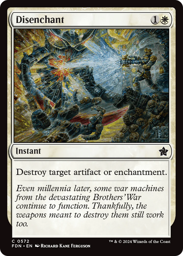 Disenchant (FDN-572) - Foundations [Common]