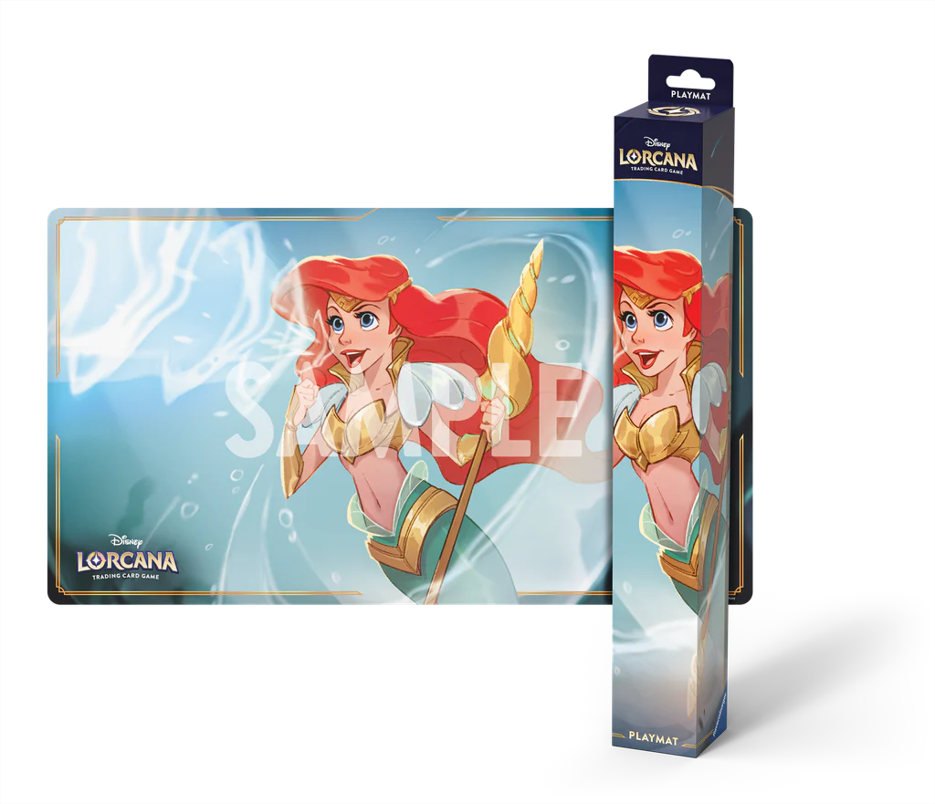 Disney Lorcana Set 11 - Winterspell Foil Neoprene Mat B (Ariel Sonic)